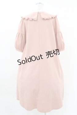 画像2: Maison de FLEUR Petite Robe canone / 夏風はためくワンピース Free Pink H-25-04-11-013-EL-OP-NS-ZH