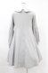 画像2: Maison de FLEUR Petite Robe canone / レース衿ワンピース M Gray H-25-04-11-015-EL-OP-NS-ZH (2)