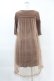 画像2: Maison de FLEUR Petite Robe canone / ジョセフィーヌの定番ワンピース Free Brown H-25-04-11-016-EL-OP-NS-ZH (2)