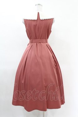 画像2: Maison de FLEUR Petite Robe canone / リトル・メイドのワンピース M Dark Pink H-25-04-11-017-EL-OP-NS-ZH