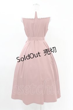 画像2: Maison de FLEUR Petite Robe canone / リトル・メイドのワンピース M Dark Pink H-25-04-11-017-EL-OP-NS-ZH