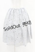 Franche Lippee / オリプリスカート M ブルーグレー H-25-04-11-020-LO-SK-NS-ZH