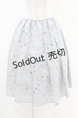 Franche Lippee / オリプリスカート M ブルーグレー H-25-04-11-020-LO-SK-NS-ZH
