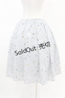 画像2: Franche Lippee / オリプリスカート M ブルーグレー H-25-04-11-020-LO-SK-NS-ZH