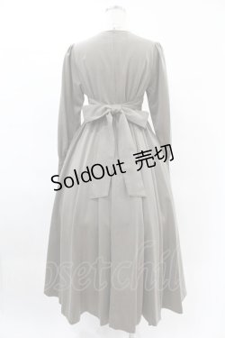 画像2: Maison de FLEUR Petite Robe canone / カノンレトロワンピース M Brown H-25-04-11-002-EL-OP-NS-ZH