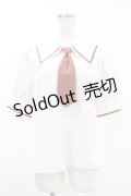 Maison de FLEUR Petite Robe canone / 学びを楽しむネクタイブラウス Free Ivory H-25-04-11-024-EL-BL-NS-ZH