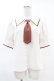 画像1: Maison de FLEUR Petite Robe canone / 学びを楽しむネクタイブラウス Free Ivory H-25-04-11-024-EL-BL-NS-ZH (1)
