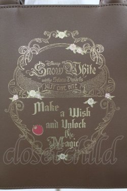 画像3: Maison de FLEUR / Disney 女王/ブック型ショルダーバッグ  ブラウン H-25-04-11-026-LO-BG-NS-ZH