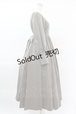 画像3: Maison de FLEUR Petite Robe canone / カノンレトロワンピース M Brown H-25-04-11-002-EL-OP-NS-ZH