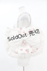 alcali / alcali×misako aoki/サイベリアンストロベリー柄トートバッグ  オフ H-25-04-11-030-LO-BG-NS-ZH