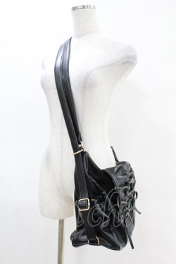 画像2: m petit by misako / AM*NIリボン3WAY  ブラック H-25-04-11-032-LO-BG-NS-ZH