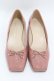 画像1: Maison de FLEUR Petite Robe canone / エトワール気取るバレエシューズ M ピンク H-25-04-11-034-EL-SH-NS-ZH (1)
