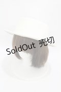 m petit by misako / サンリオキャラクターズコラボ シナモロール カンカン帽  オフ H-25-04-11-035-LO-AC-NS-ZH