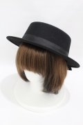 m petit by misako / サンリオキャラクターズコラボ クロミ カンカン帽  ブラック H-25-04-11-036-LO-AC-NS-ZH