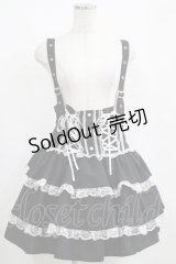 ACDC RAG / 3ジャンパースカート  ブラック H-25-04-12-030-PU-OP-KB-ZH