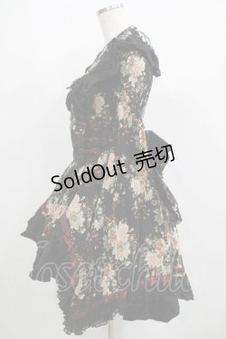 画像2: PUNK RAVE / 着物ワンピースSET  黒 H-25-04-12-039-PU-OP-KB-ZH
