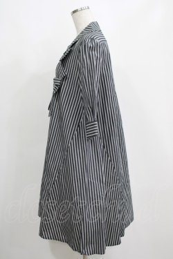 画像2: MILK / ツインリボンシャツワンピース  ブラック H-25-04-12-044-ML-OP-KB-ZH