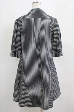 画像3: MILK / ツインリボンシャツワンピース  ブラック H-25-04-12-044-ML-OP-KB-ZH