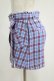 画像2: Candy Stripper / CHECK BELTED SKIRT S ブルー H-25-04-12-049-PU-SK-KB-ZH (2)