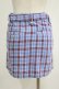 画像3: Candy Stripper / CHECK BELTED SKIRT S ブルー H-25-04-12-049-PU-SK-KB-ZH (3)