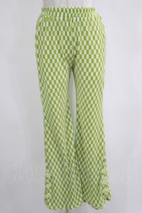 Candy Stripper / EASY FLARE CHINA PANTS  ライトグリーン H-25-04-12-050-PU-PA-KB-ZH