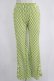 画像1: Candy Stripper / EASY FLARE CHINA PANTS  ライトグリーン H-25-04-12-050-PU-PA-KB-ZH (1)