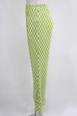 画像2: Candy Stripper / EASY FLARE CHINA PANTS  ライトグリーン H-25-04-12-050-PU-PA-KB-ZH