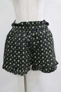 Candy Stripper / TINY ROSE QUILTING SHORTS 2 ブラック H-25-04-12-051-PU-PA-KB-ZH