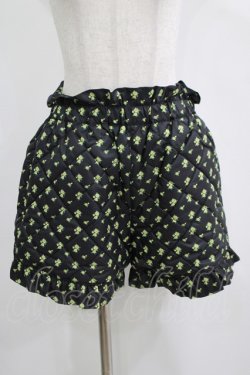 画像1: Candy Stripper / TINY ROSE QUILTING SHORTS 2 ブラック H-25-04-12-051-PU-PA-KB-ZH