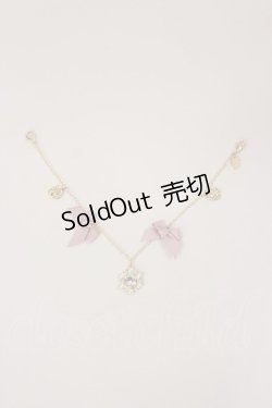 画像1: m petit by misako / NINA'Sコラボ AM*NIPLビジューBG  ピンク H-25-04-12-1004-LO-ZA-NS-ZH