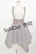 Amavel / Steampunk Pirateアシメスカート Free グレー H-25-04-12-1048-CA-SK-NS-ZH