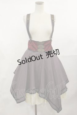 画像1: Amavel / Steampunk Pirateアシメスカート Free グレー H-25-04-12-1048-CA-SK-NS-ZH