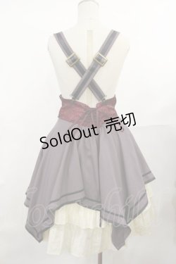 画像2: Amavel / Steampunk Pirateアシメスカート Free グレー H-25-04-12-1048-CA-SK-NS-ZH
