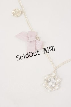 画像2: m petit by misako / NINA'Sコラボ AM*NIPLビジューBG  ピンク H-25-04-12-1004-LO-ZA-NS-ZH
