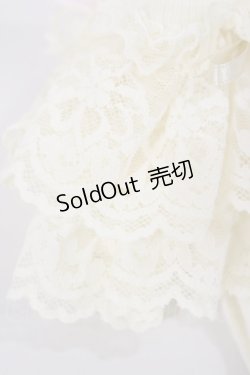 画像2: metamorphose / ラッセルレースクルーソックス  生成り H-25-04-12-1010-ME-ZA-NS-ZH