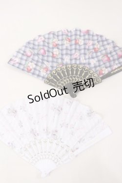 画像1: m petit by misako / 扇子  オフ/ネイビー H-25-04-12-1011-LO-ZA-NS-ZH