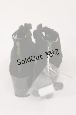 画像3: axes femme / レースアップブーサン L ブラック H-25-04-12-1014-AX-SH-NS-ZH
