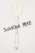 axes femme / スノーフレークマスクチェーン  シルバー H-25-04-12-1018-AX-ZA-NS-ZH