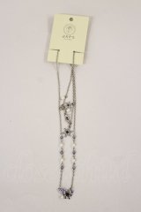 axes femme / スノーフレークマスクチェーン  シルバー H-25-04-12-1018-AX-ZA-NS-ZH