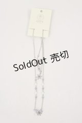 axes femme / スノーフレークマスクチェーン  シルバー H-25-04-12-1018-AX-ZA-NS-ZH