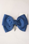 axes femme POETIQUE / カルテットリボンクリップ  ブルー H-25-04-12-1023-AX-AC-NS-ZH