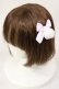 画像2: Amavel / Patisserie Porte Bonheurリボンクリップ  アイボリー/ピンク H-25-04-12-1024-CA-AC-NS-ZH (2)