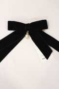 axes femme POETIQUE / ベルベットリボンクリップ  ブラック H-25-04-12-1027-AX-AC-NS-ZH