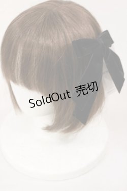 画像2: axes femme POETIQUE / ベルベットリボンクリップ  ブラック H-25-04-12-1027-AX-AC-NS-ZH