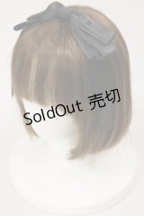 Amavel / ぱっちんリボンカチューシャ  ブラック H-25-04-12-1030-CA-AC-NS-ZH