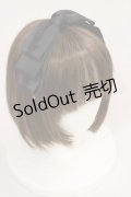m petit by misako / NINA'sコラボ AM*NIリボンカチューシャ  ブラック H-25-04-12-1031-LO-AC-NS-ZH