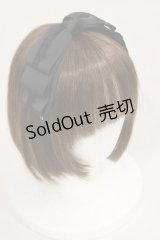 m petit by misako / NINA'sコラボ AM*NIリボンカチューシャ  ブラック H-25-04-12-1031-LO-AC-NS-ZH