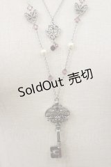 axes femme / 鍵モチーフ3wayネックレス  シルバー H-25-04-12-1038-AX-AC-NS-ZH