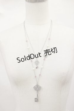 画像2: axes femme / 鍵モチーフ3wayネックレス  シルバー H-25-04-12-1038-AX-AC-NS-ZH