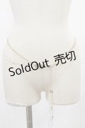 axes femme / 雪の結晶パールチェーンベルト  ゴールド H-25-04-12-1039-AX-ZA-NS-ZH
